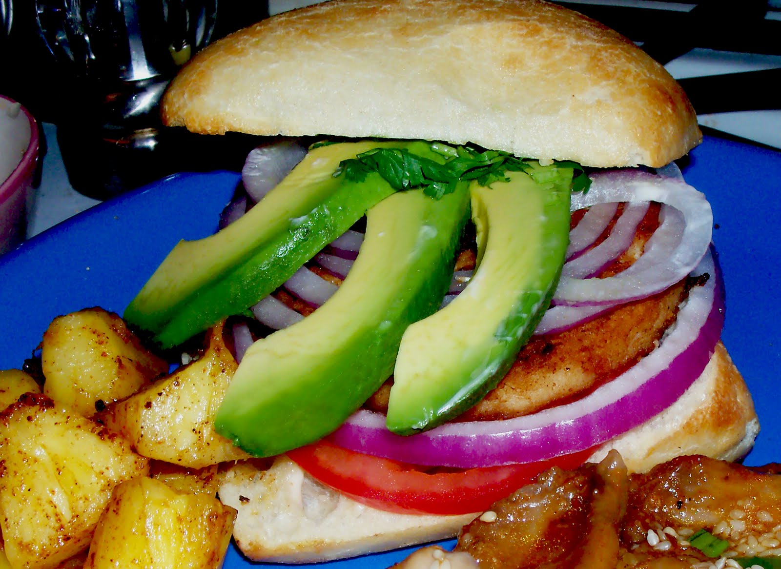 The Foodie Fixx MahiMahi Burgers with a CilantroGinger Aioli