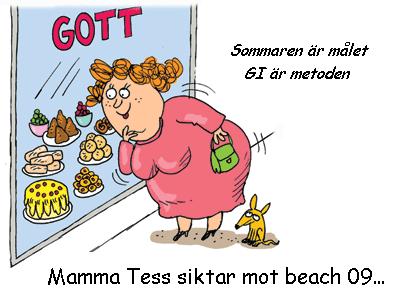 Mamma Tess siktar mot beach 09!