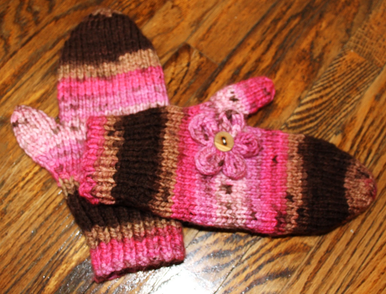 Hipknitized Free Pattern Chunky Knit Mittens