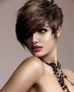 Hair Braiding Style Short Shaggy Hairstyle 2012
