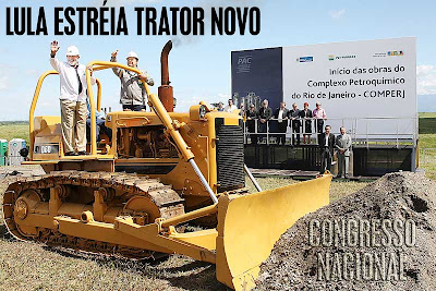Molecagem sobre foto do Ricardo Stuckert/PR