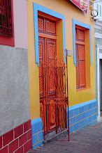Ett av Olindas många färgglada hus