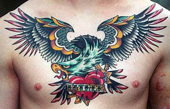 Eagle Tribal Tattoo For Man Bodies
