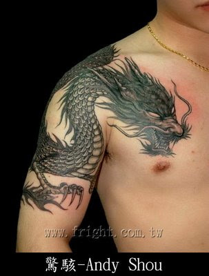 dragon tattoos for men on arm. Dragon Tattoos Wallpapers.