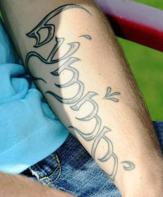 Fernando Torres with tattoos, Glen Johnson tattoo by maradonlopez