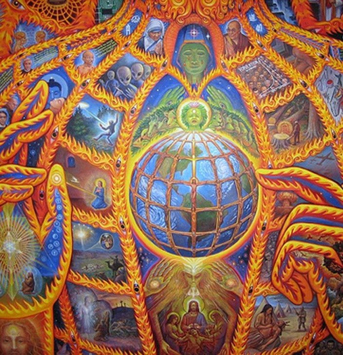 Alex Grey | Cosmic Christ