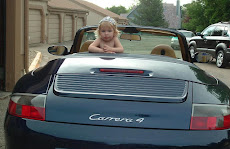 The Princess in Papa's Porsche