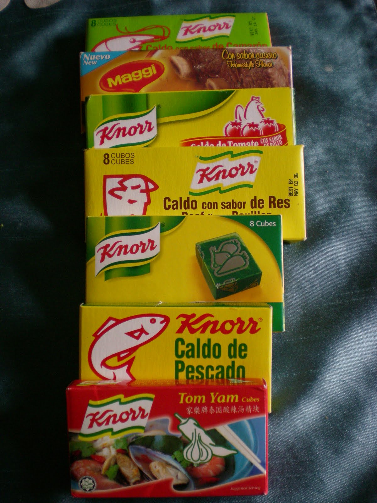 Homage to the Bouillon Cube Chipotle Prawn Tom Yum Rice Noodle Soup