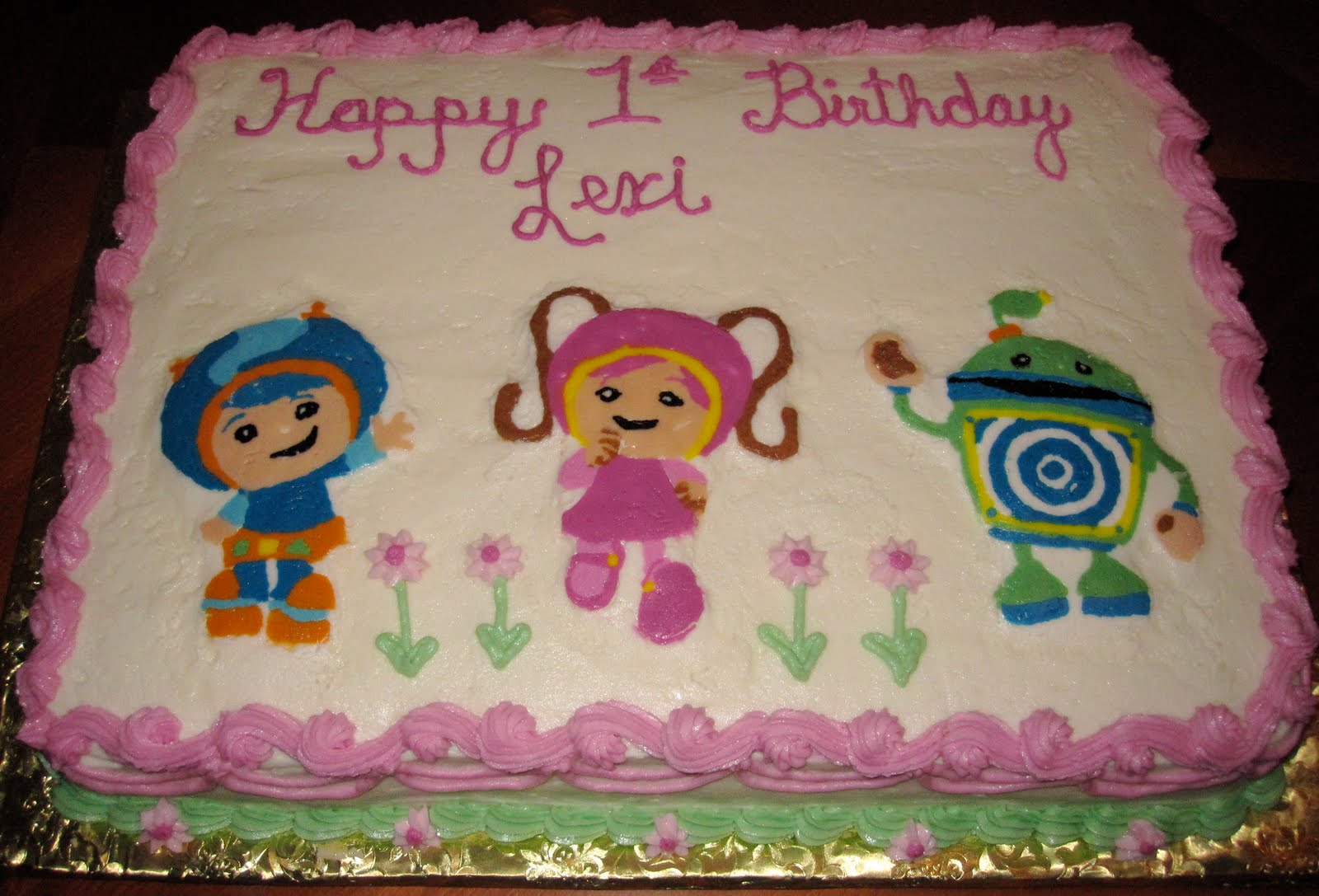 Welcome!: Team Umizoomi 1st Birthday Cake