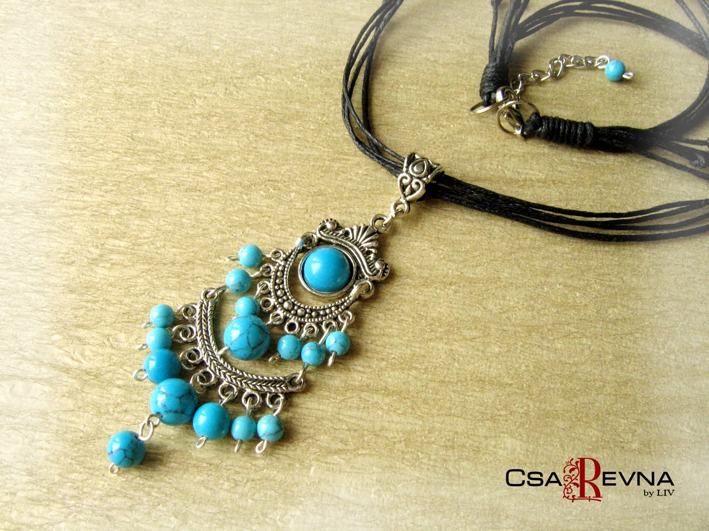 Украшения и аксессуары ручной работы: Кулон и серьги "Турецкая бирюза"