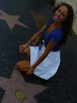 Me kneeling by the Fleetwood Mac Star on Hollywood Walk of Fame