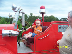 Thomas on Firetruck