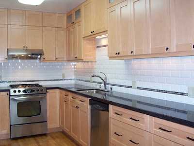 Kitchen with  minimalist design