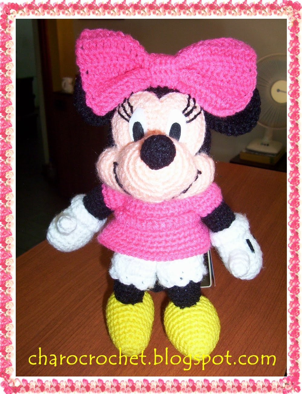 CHAROCROCHET PATRONES: MINNIE MOUSE