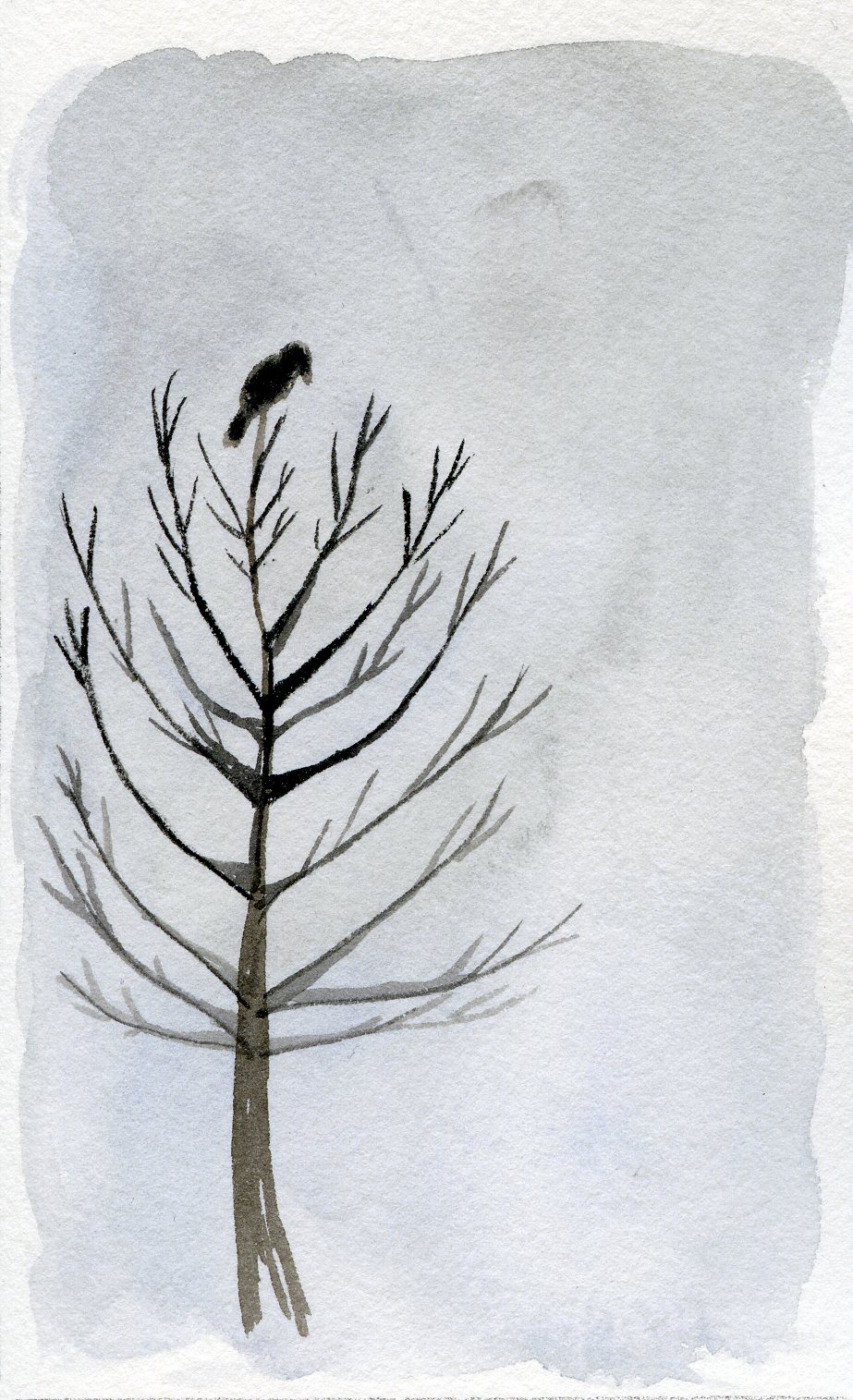 Barren Tree Tattoo