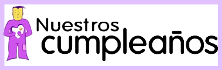 LISTA DE CUMPLEAÑOS