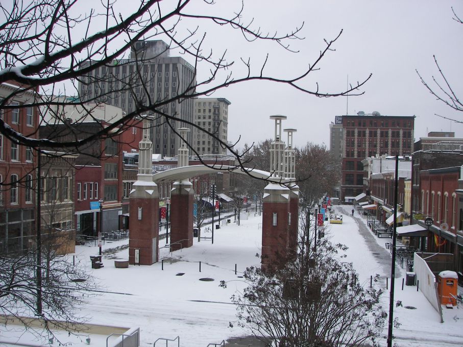 Surviving the Snow in Downtown Knoxville without a Grocery Store