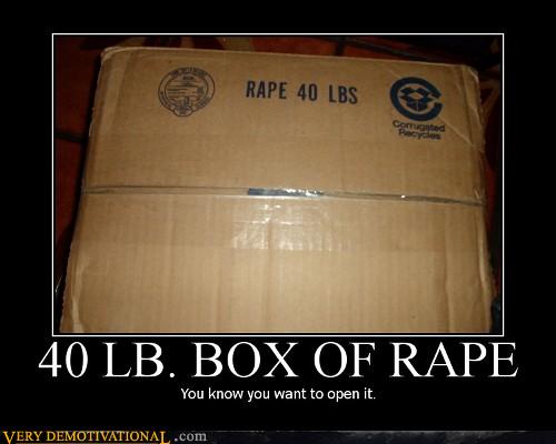 40 LB. Box of Rape
