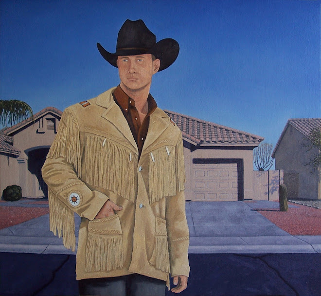 "Southwest Accents"  2008, oil on canvas on panel, 24" x 26"