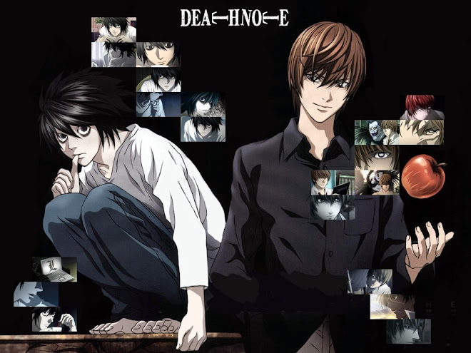 yagami light & elle lawliet