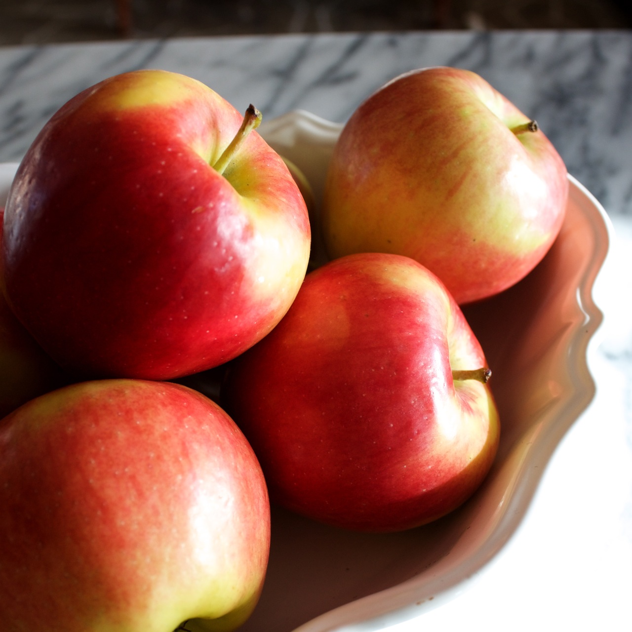 Pink and Poppy A Fall Find Ambrosia Apples