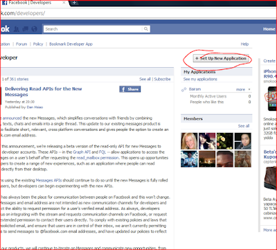Step by Step Facebook Application! With Java !