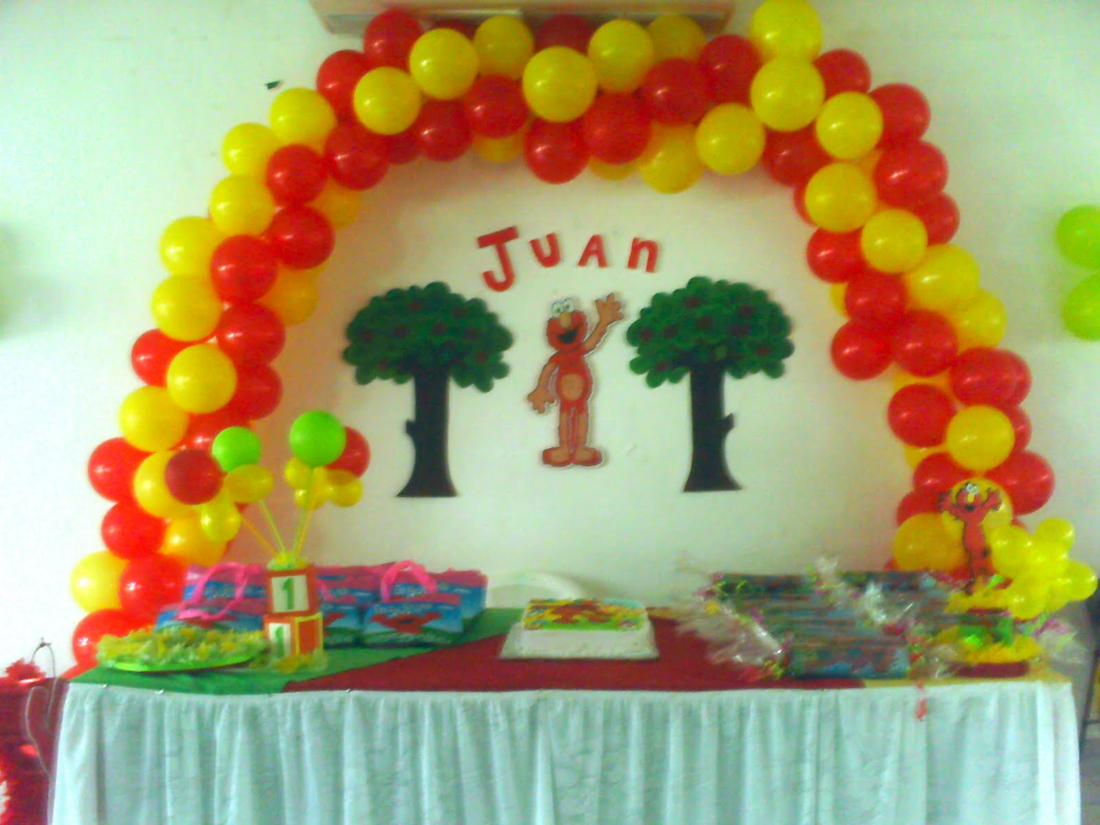 Decoración YMM: Decoracion de Elmo