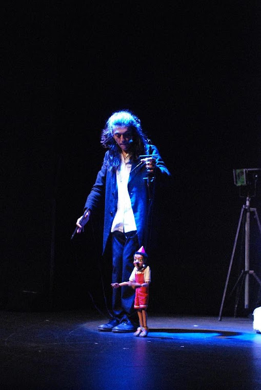 Con Pinocho en "Garses per Perdius" / "Gato por liebre".