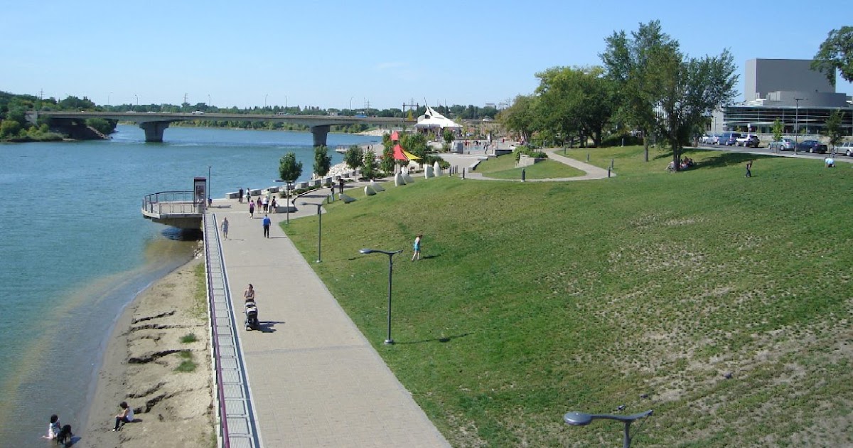 The Saskatoon Credit Onion Changes River Landing Promenade