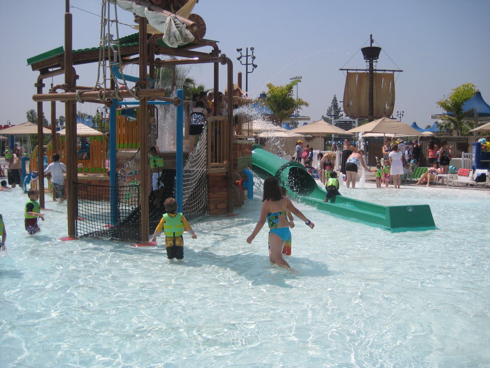 bajabound We enjoyed ourselves at the La Mirada water park Splash