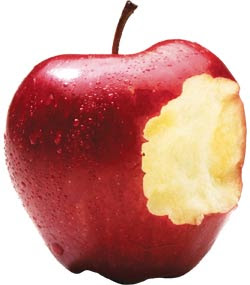 ¿Por qué el logo de Apple es una manzana mordida?