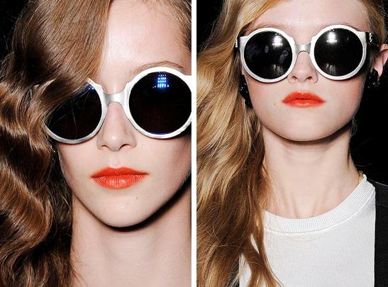 round sunglasses trend. man it#39;s bright out here!