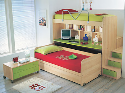 Trundle   Storage on Bunk Bed With Lower Trundle And Storage