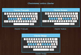 clavier francophone belge et suisse