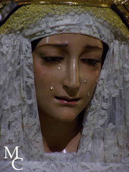 Cofradías de Lunes Santo en Jaén: "Virgen de las Lágrimas de Jaén."