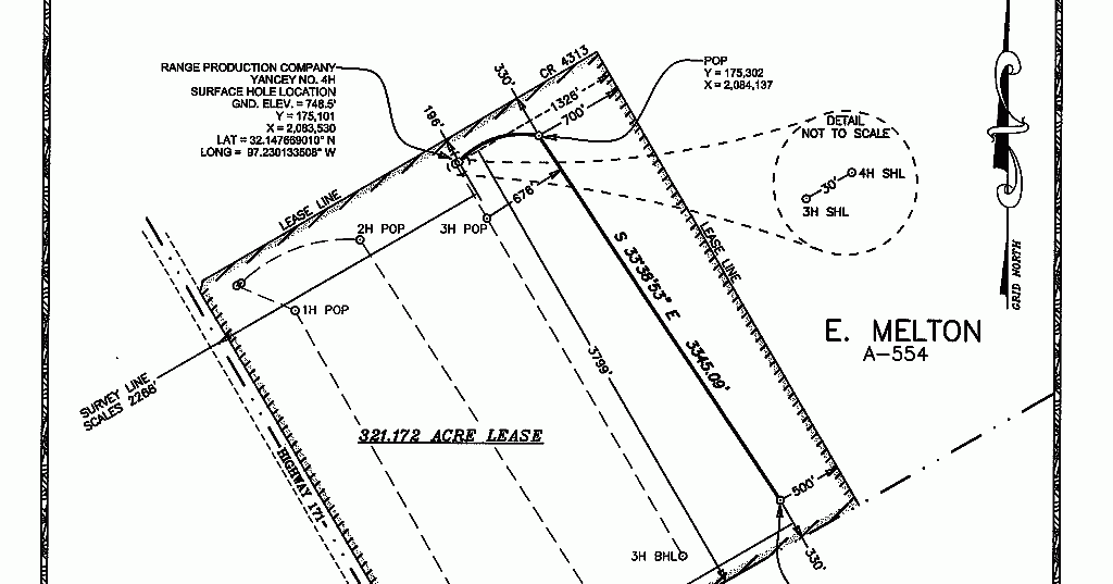 Shale Maps Blum Texas, Hill County Area (from TX RRC)