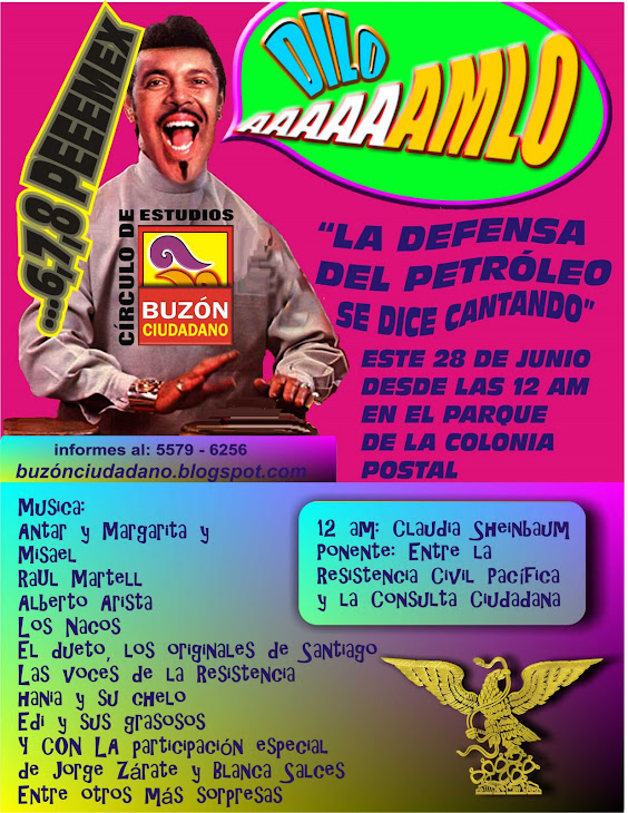 GRAN FESTIVAL EN EL BUZÓN ESTE SÁBADO 28 DE JUNIO DESDE LAS 12 AM