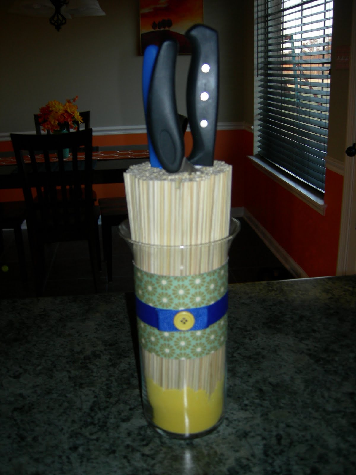 Workman Witticisms DIY Bamboo Knife Holder