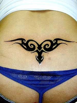 tribal tattoos for girls. Tribal Tattoo Designs On Lower