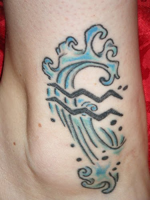aquarius tattoo designs on ankle,this designs can getca feminina tattoos