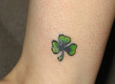 Girl Shamrock Tattoo