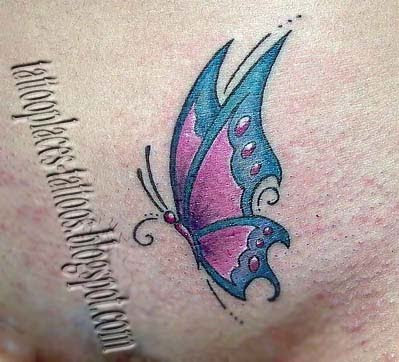 The genital-intim tattoo intim tattoo sexy butterfly tattoos on mons pubis