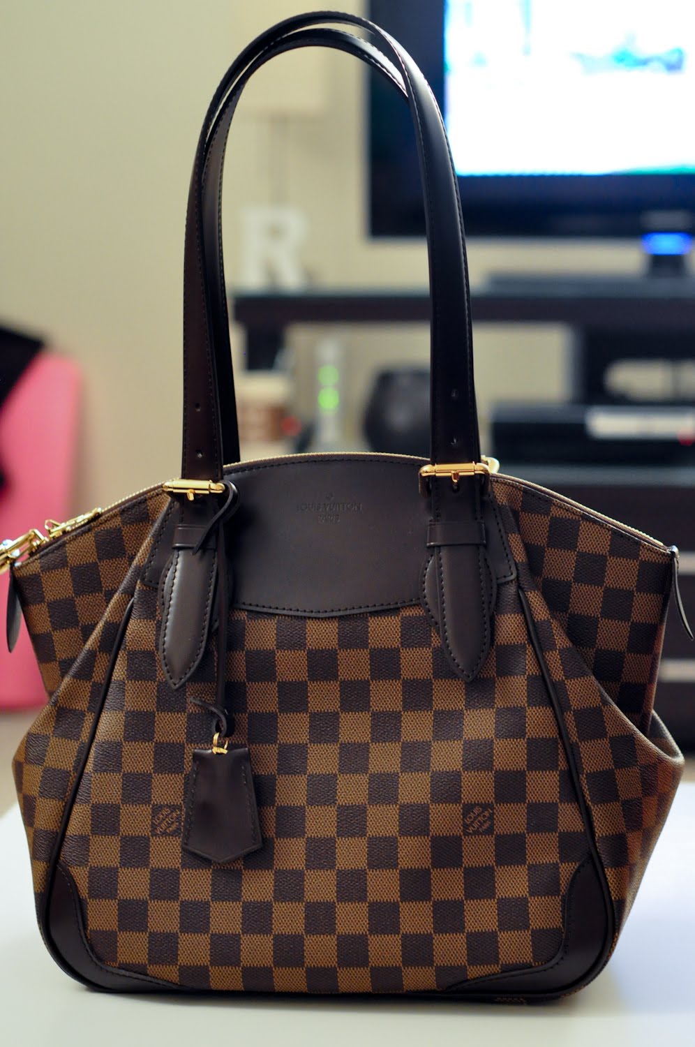 Louis Vuitton Verona PM Damier Ebene – Addicted to Handbags