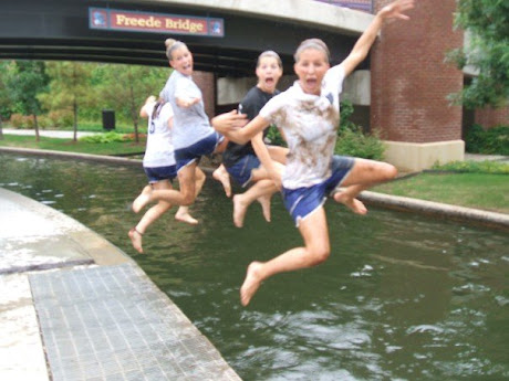 Jumping in the OK City Canal