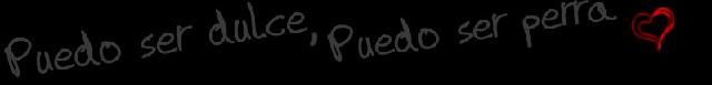 Puedo ser dulce!