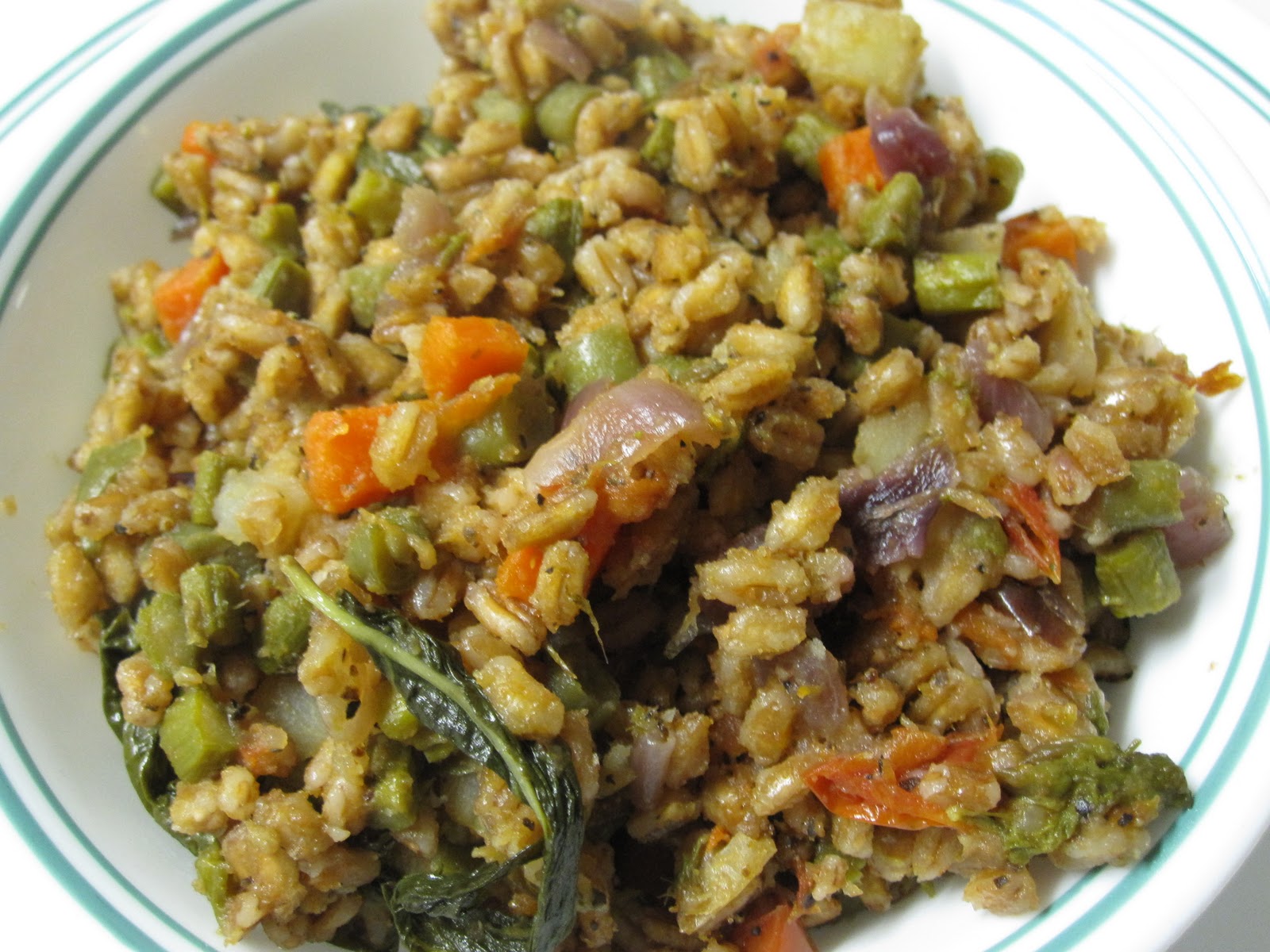 iyerRecipe Farro Perlato Risotto(Wheat Pulav?)