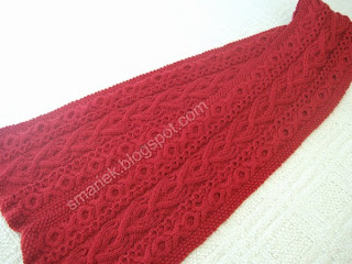 Saint Albans Scarf by Smariek Knits