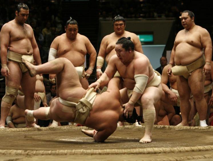 Sumo (相 撲 sumō?) adalah olahraga saling dorong antara dua orang pesumo yang...