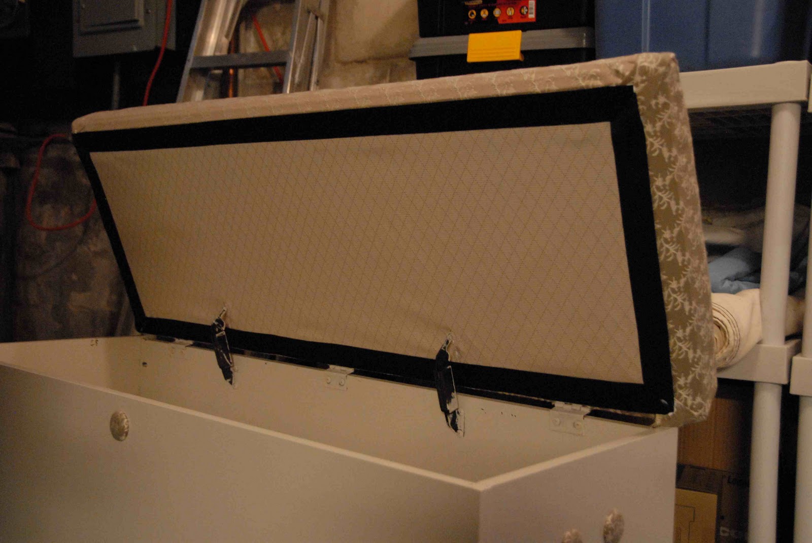 Living Livelier DIY Upholstered Top Cedar Chest