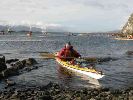 Raid en kayak de ushuaia a pto Williams